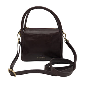 Unisex Burkely - Handbag, size Mini - Wine red (1)