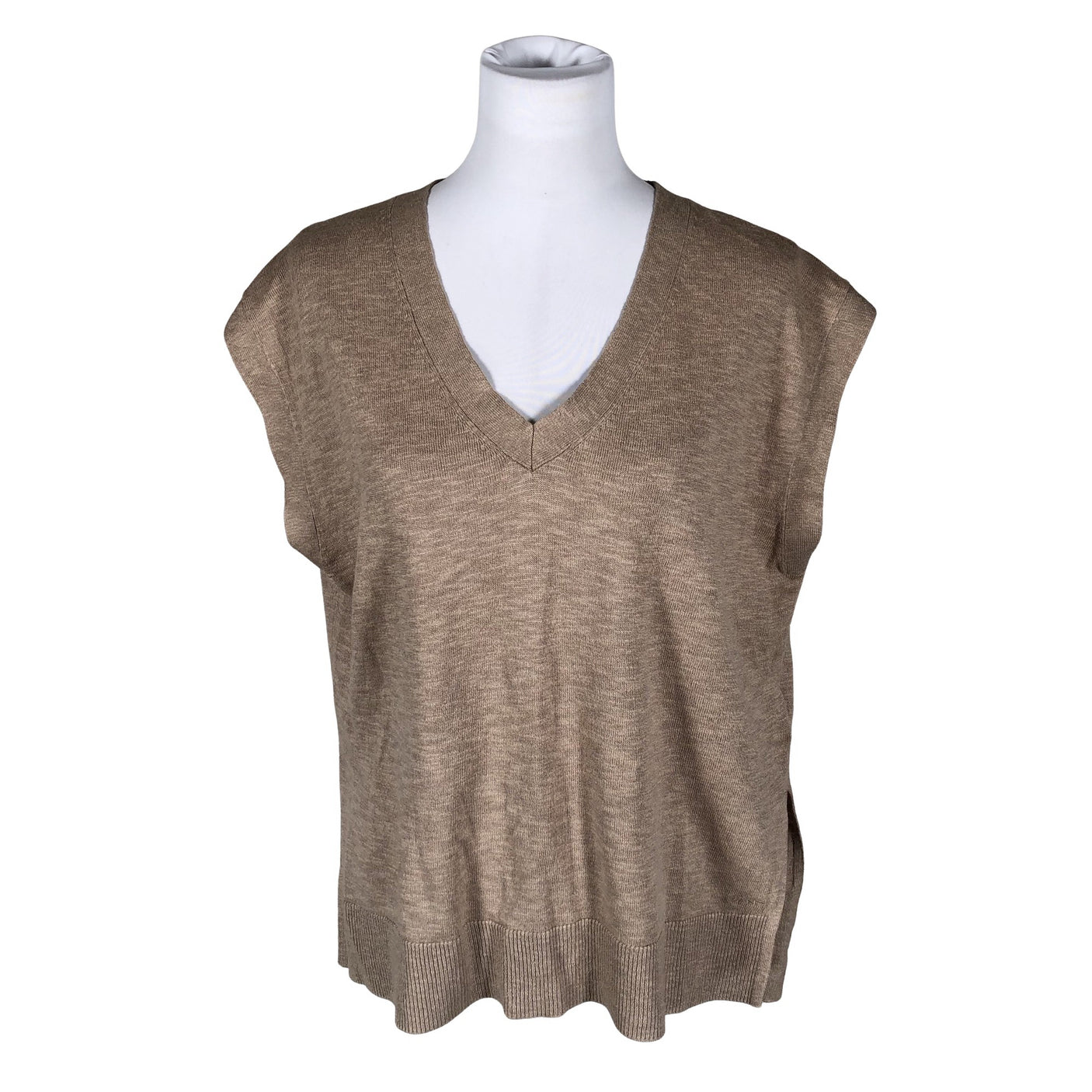 Unisex Gant - Knit vest, size 38 - Beige (1)