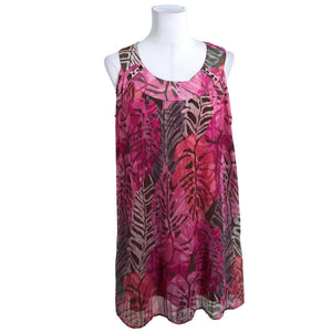 Unisex Micha - Schiffon tunic, size 40 - Pink (1)