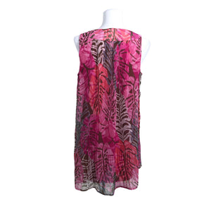 Unisex Micha - Schiffon tunic, size 40 - Pink (2)