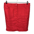 Unisex Gerry Weber - Fabric skirt, size 44 - Red ()