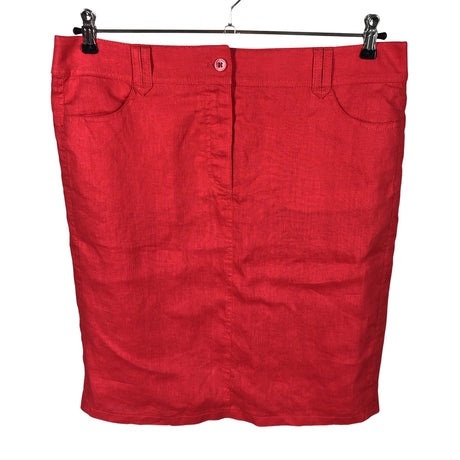 Unisex Gerry Weber - Fabric skirt, size 44 - Red ()