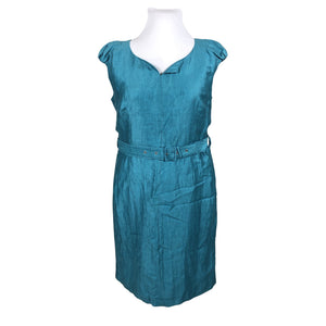 Unisex S.T.I - Sheath dress, size 44 - Turquoise (1)