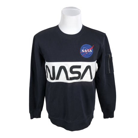 Unisex Alpha Industries - Sweatshirt, size M - Blue ()