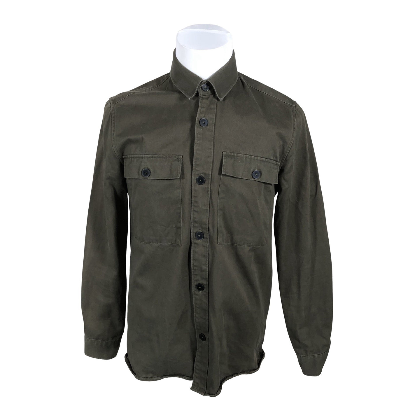 Unisex Samsoe&Samsoe - Denim shirt, size M - Green (1)
