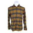 Unisex Samsoe&Samsoe - Flannel shirt, size M - Yellow ()