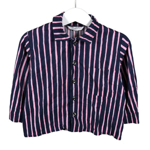 Unisex Marimekko - Collared shirt, size 86 - 92 - Blue (1)