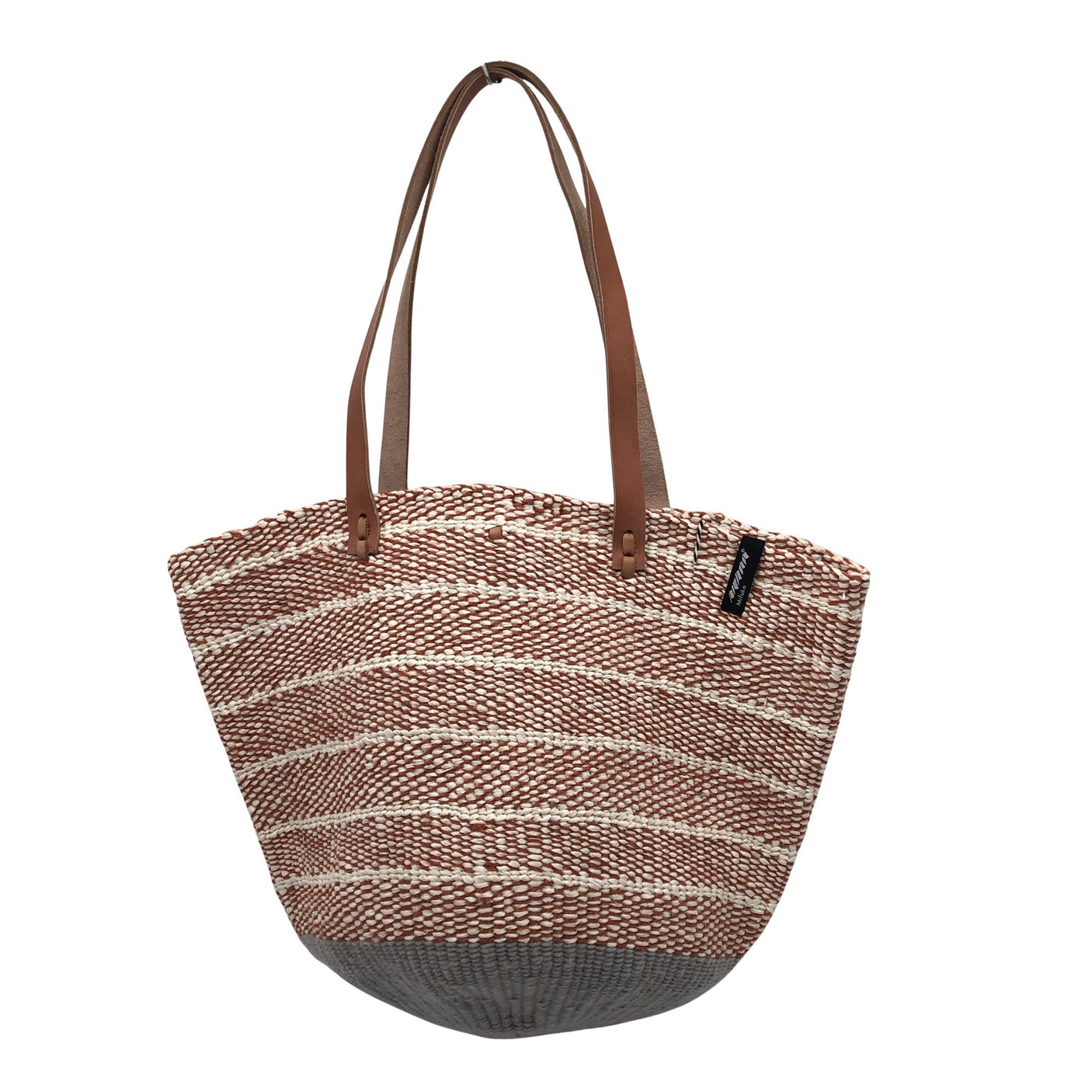 Unisex Mifuko - Handbag, size Maxi - Brown (1)