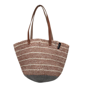 Unisex Mifuko - Handbag, size Maxi - Brown (1)