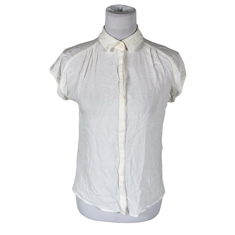 Unisex Oliver Bonas - Short-sleeved blouse, size 38 - White ()