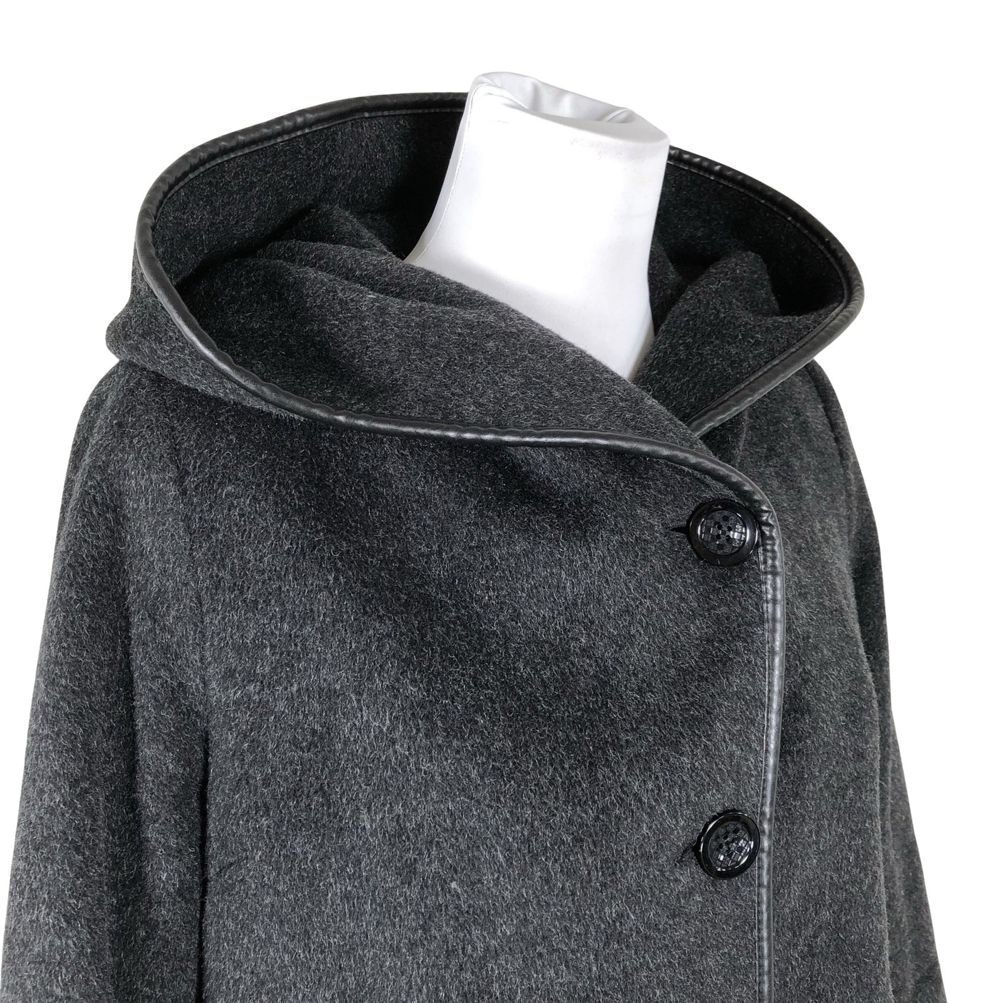 Unisex Hettemarks - Wool coat, size 34 - Gray (3)