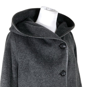 Unisex Hettemarks - Wool coat, size 34 - Gray (3)