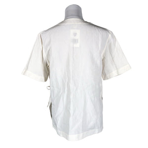 Unisex Arket - Short-sleeved blouse, size 40 - Natural white (2)