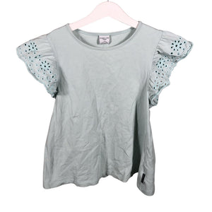 Unisex Polarn O. Pyret - T-shirt, size 134 - 140 - Light blue (1)