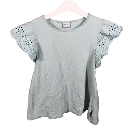 Unisex Polarn O. Pyret - T-shirt, size 134 - 140 - Light blue ()