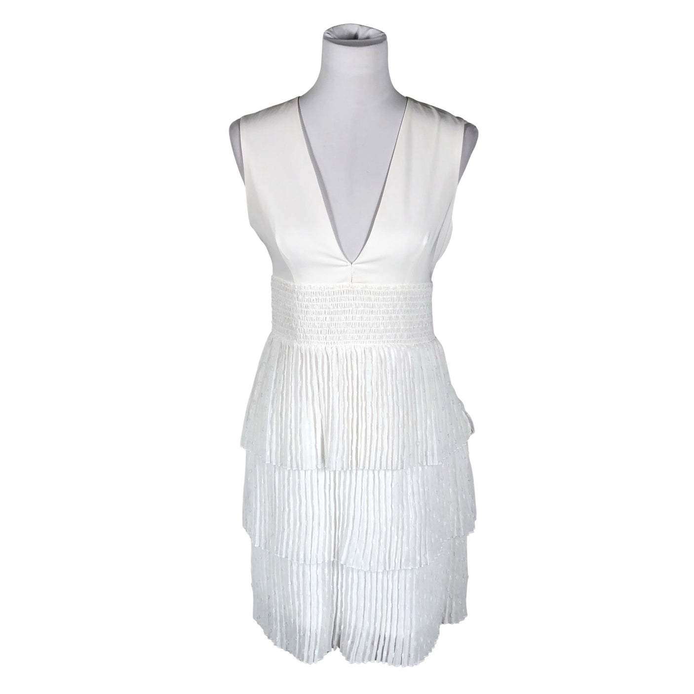 Unisex Y.A.S - Party dress, size 38 - White (1)