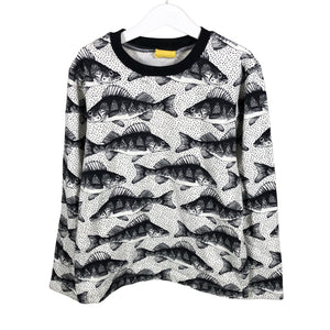 Unisex Handmade - Sweatshirt, size 122 - 128 - White (1)
