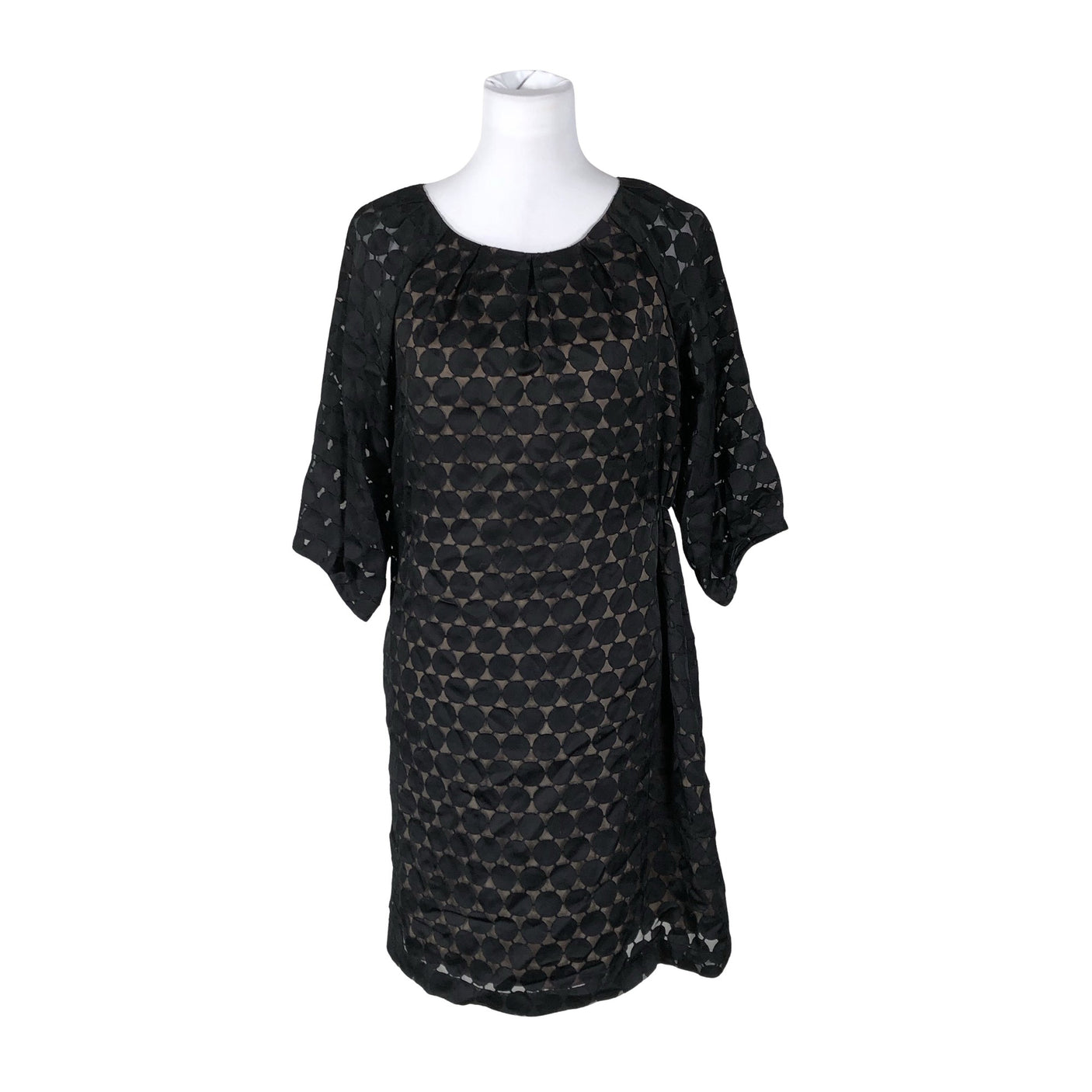 Unisex InWear - Schiffon dress, size 38 - Black (1)