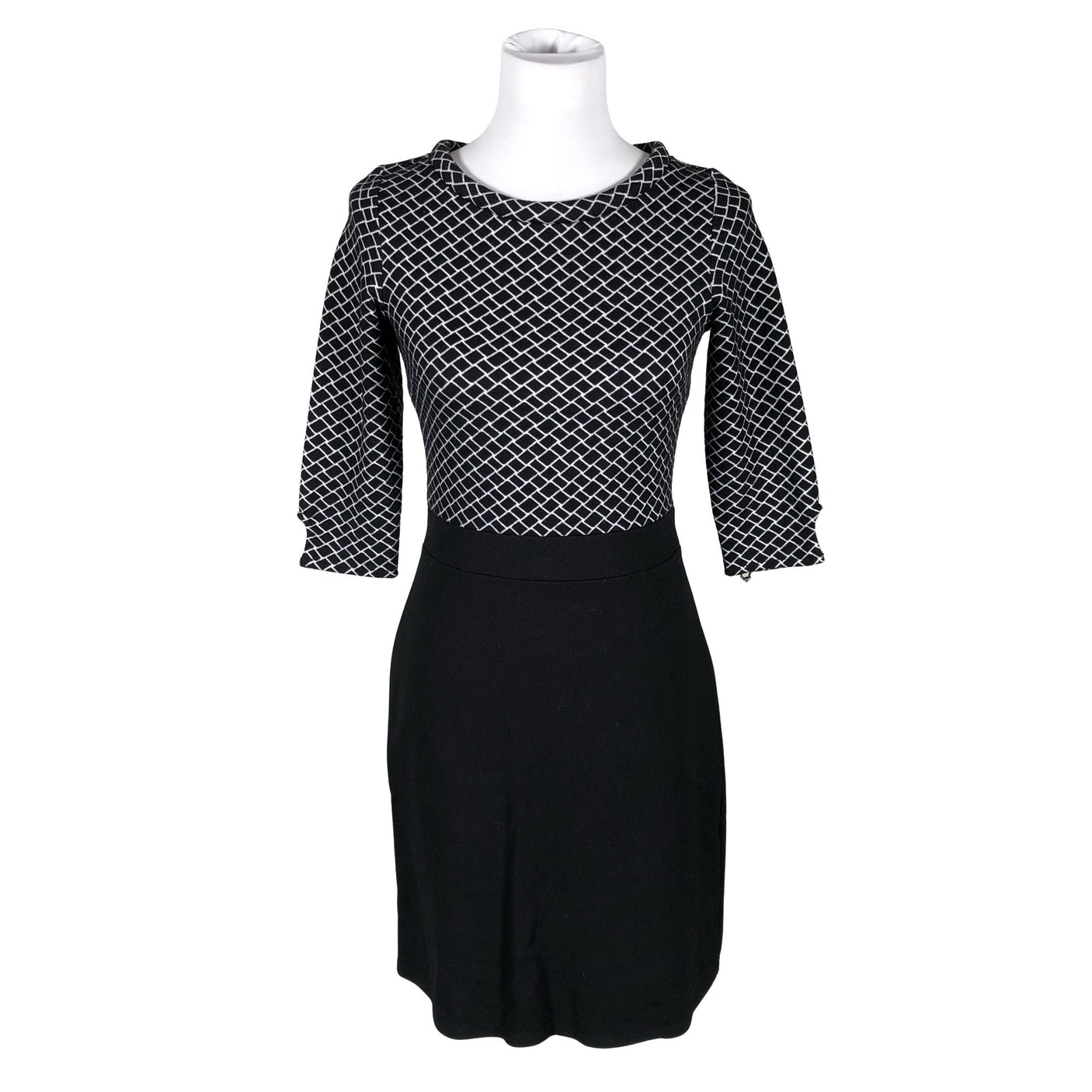 Unisex s.Oliver - Tricot dress, size 34 - Black (1)