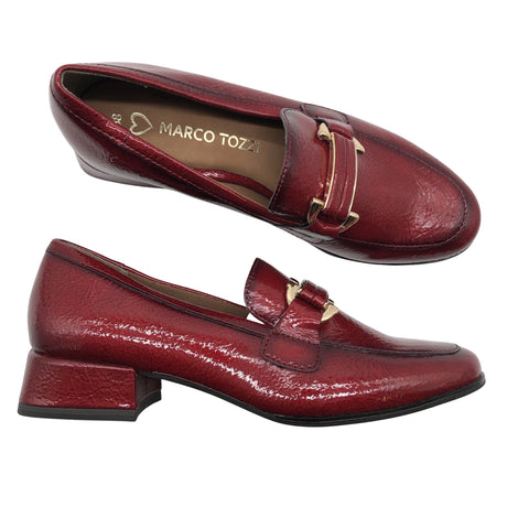 Unisex Marco Tozzi - Loafers, size 38 - Red ()