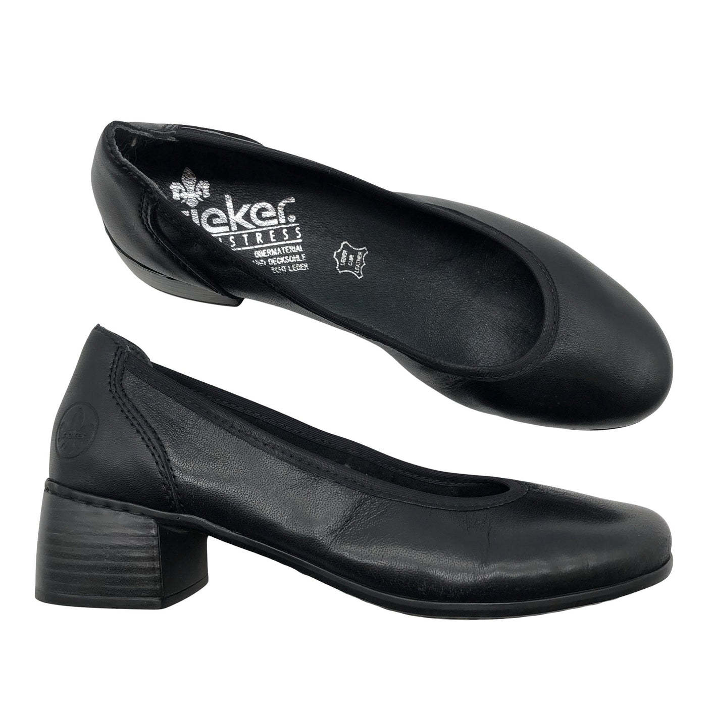 Unisex Rieker - High heels, size 39 - Black (1)
