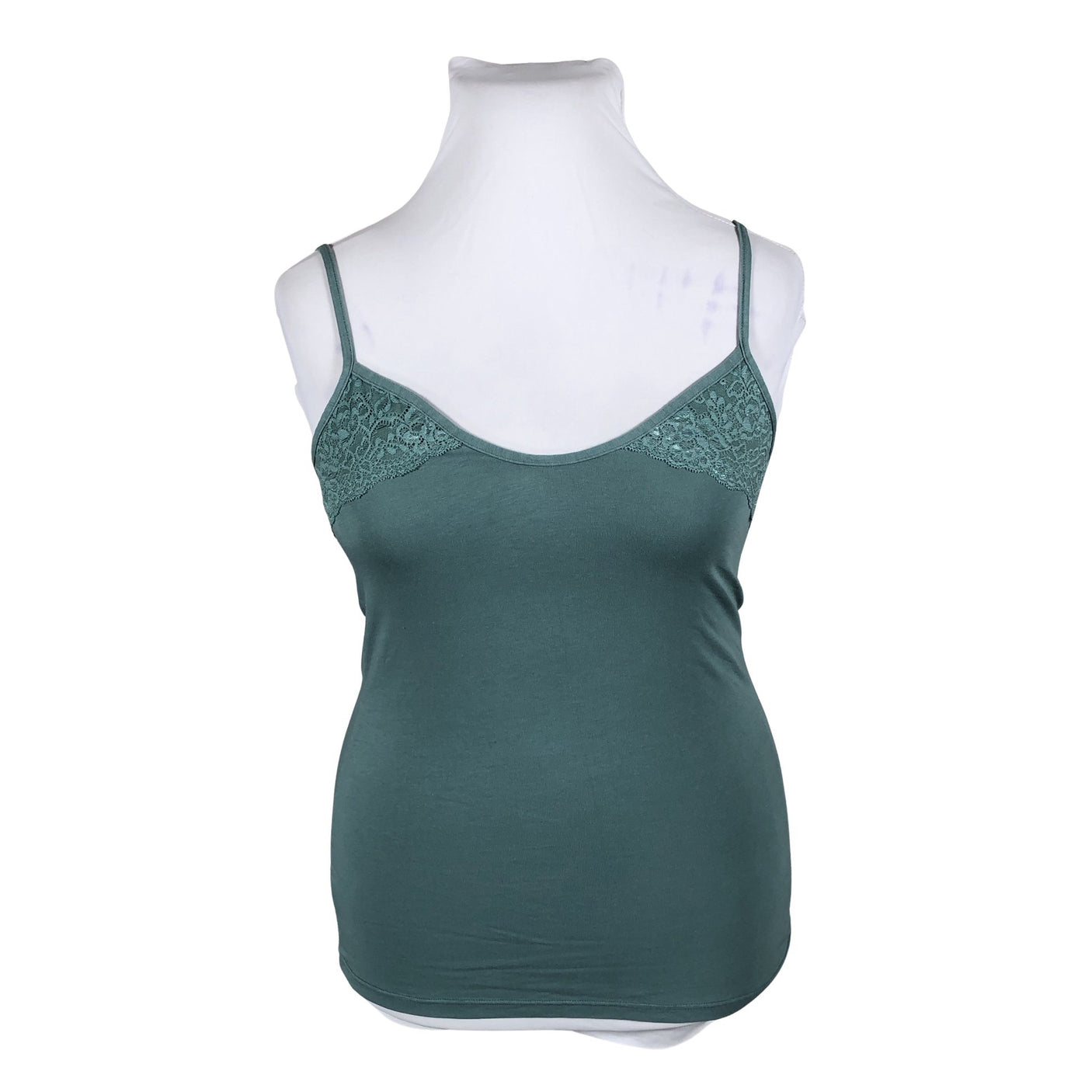 Unisex Cotonella - Tricot tank top, size 42 - Green (1)