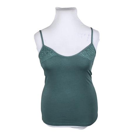 Unisex Cotonella - Tricot tank top, size 42 - Green ()