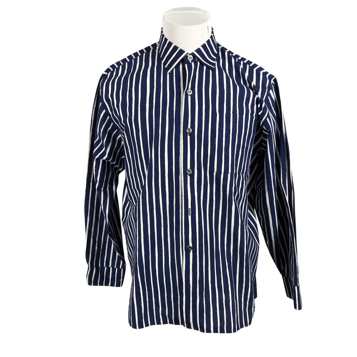 Unisex Marimekko - Collared shirt, size 38 - Blue (1)