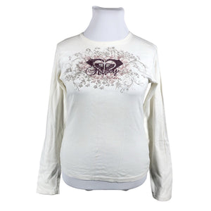 Unisex Roxy - Tricot shirt, size 42 - Natural white (1)
