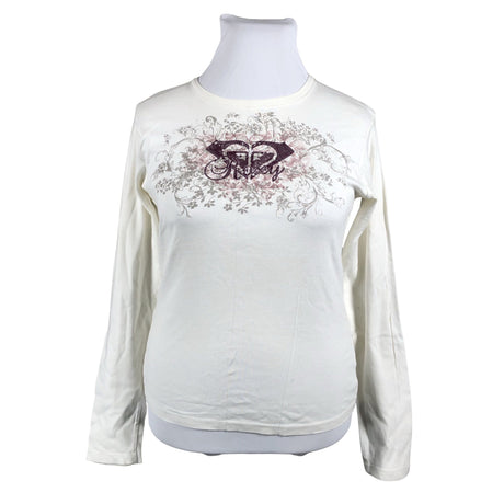 Unisex Roxy - Tricot shirt, size 42 - Natural white ()