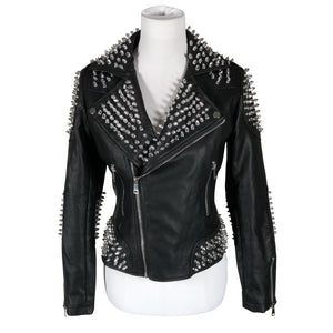 Unisex little lies - Leather jacket, size 36 - Black (1)