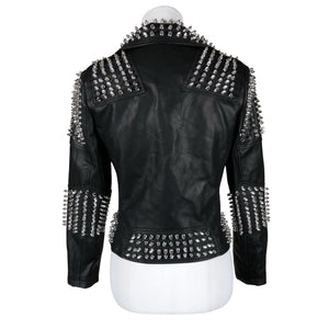 Unisex little lies - Leather jacket, size 36 - Black (2)