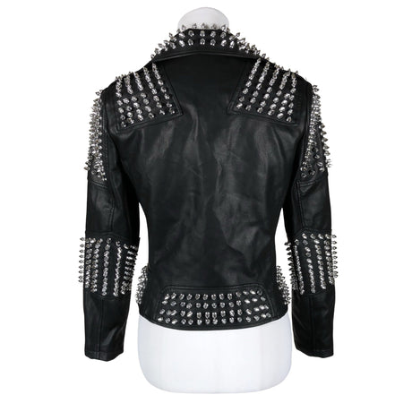 Unisex little lies - Leather jacket, size 36 - Black (2)