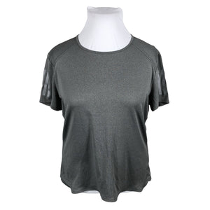 Unisex Adidas - Sports shirt, short sleeve, size 42 - Gray (1)