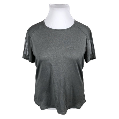 Unisex Adidas - Sports shirt, short sleeve, size 42 - Gray ()