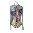 Unisex Meltin' Pot - Blouse, size 38 - Turquoise ()