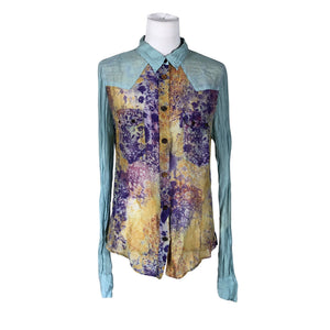Unisex Meltin' Pot - Blouse, size 38 - Turquoise (1)
