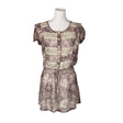 Unisex Azaka - Schiffon dress, size 40 - Violet ()