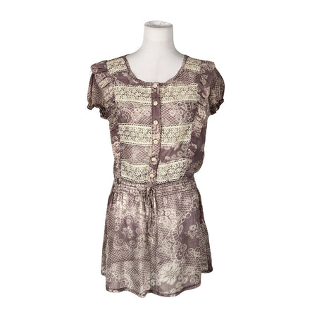 Unisex Azaka - Schiffon dress, size 40 - Violet ()