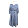 Unisex Taifun - Tricot dress, size 42 - Blue ()