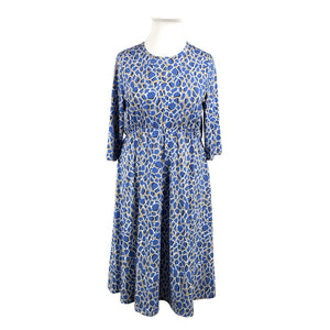 Unisex Taifun - Tricot dress, size 42 - Blue (1)