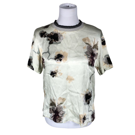 Unisex by Malene Birger - Short-sleeved blouse, size 34 - Yellow ()