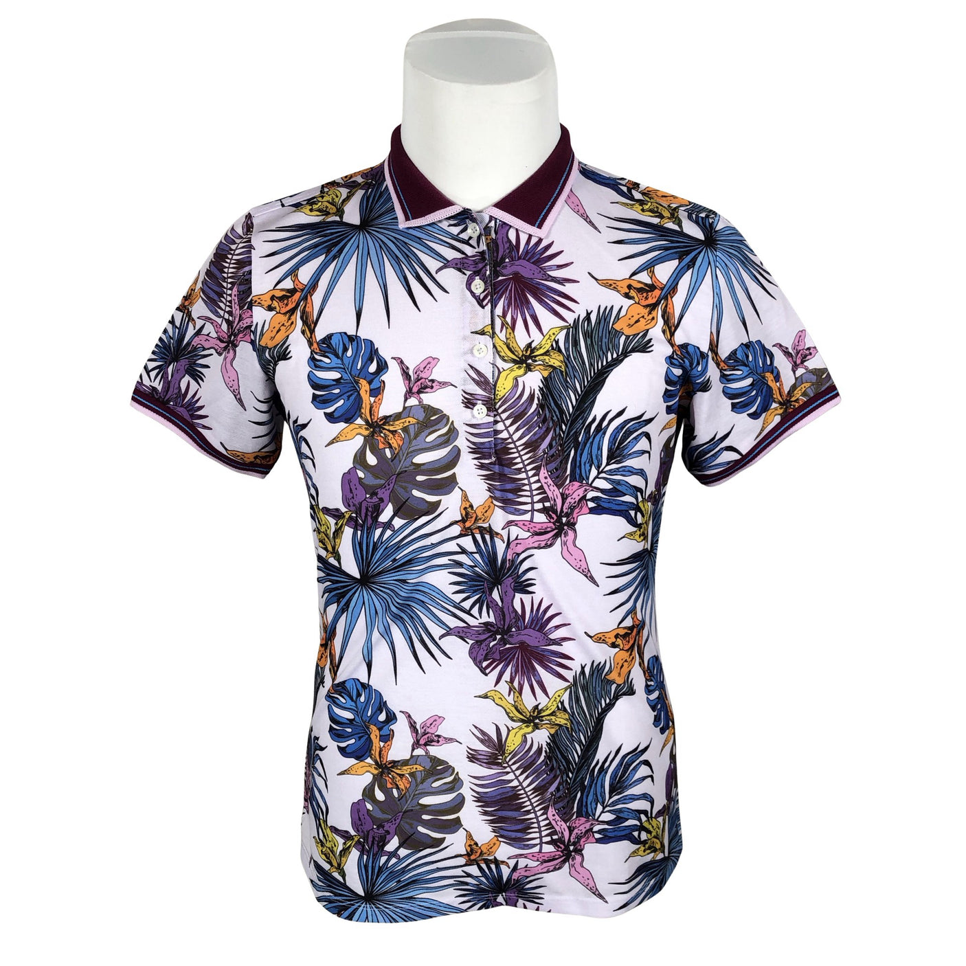Unisex Giorgio Di Mare - Polo shirt, size XL - Violet (1)