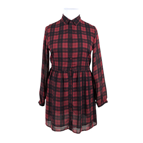 Unisex Pepe Jeans - Schiffon dress, size 42 - Red ()