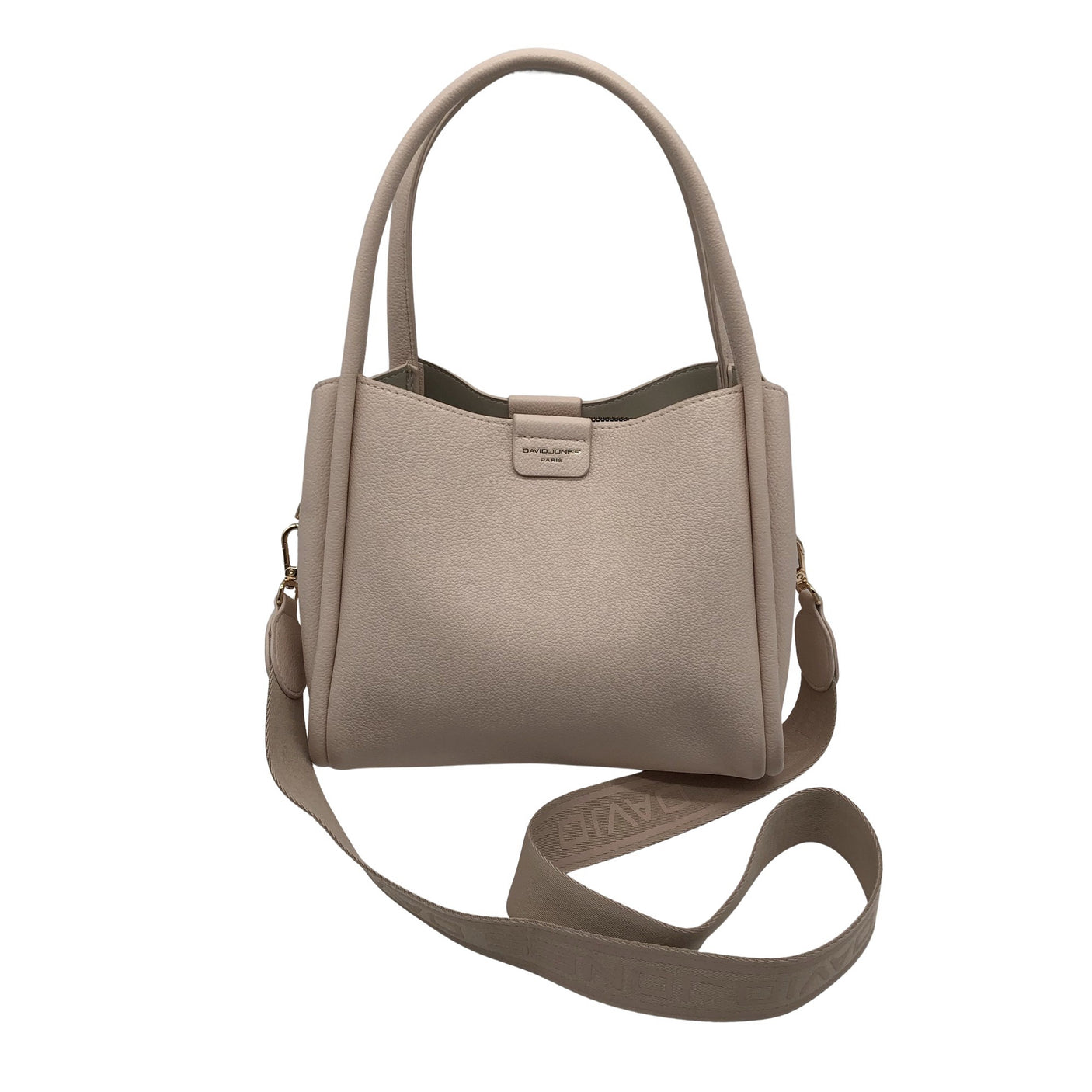 Unisex David Jones - Shoulder bag, size Midi - Light pink (1)