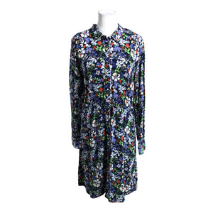 Unisex Tom Tailor - Schiffon dress, size 38 - Blue (1)