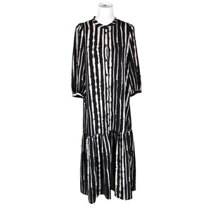 Unisex Just Female - Schiffon dress, size 38 - Black (1)