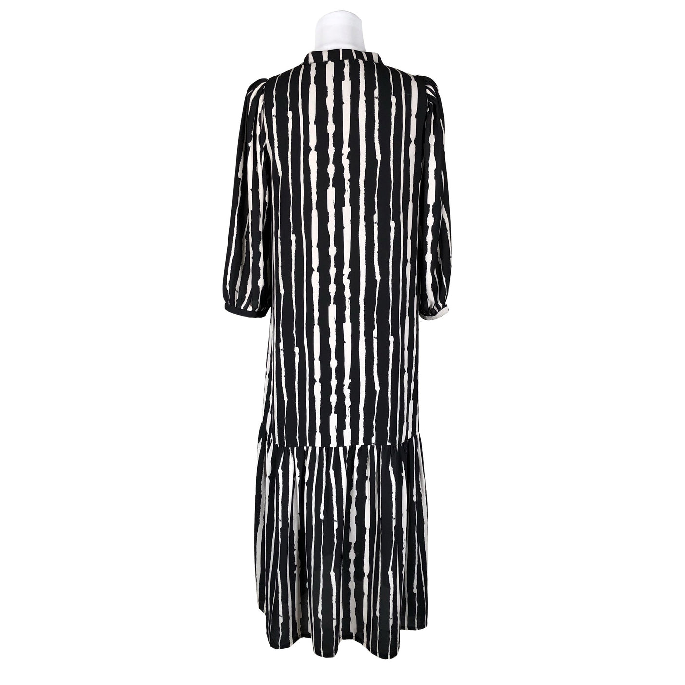 Unisex Just Female - Schiffon dress, size 38 - Black (2)