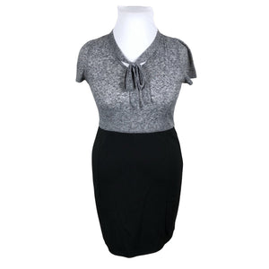 Unisex Naf Naf - Knit dress, size 42 - Gray (1)