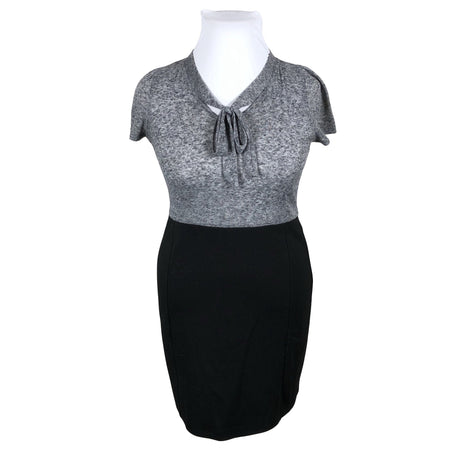 Unisex Naf Naf - Knit dress, size 42 - Gray ()